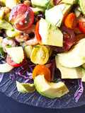 Aguacate en ensalada