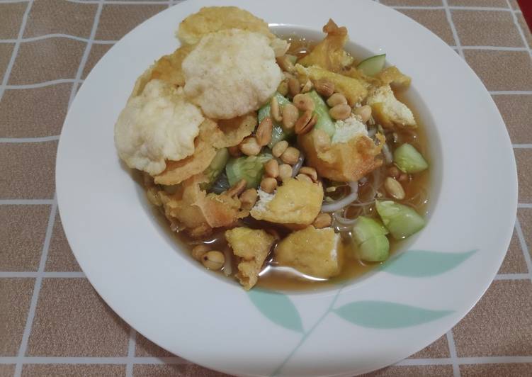 Resep Rujak Tahu ala qu😋 yang Lezat Sekali