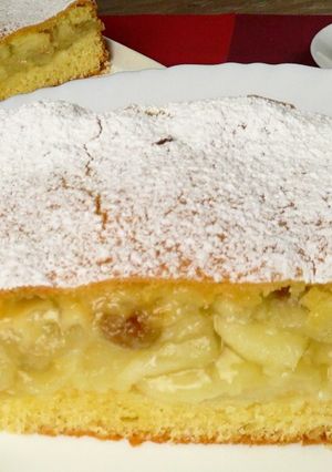 Фото Вкуснейший яблочный пирог. Много начинки и мало теста | Delicious apple pie.