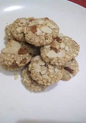 Foto resep Oatmeal raisin cookies