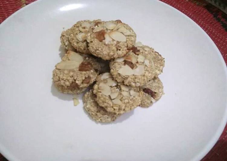 Bumbu mengolah Oatmeal raisin cookies Anti Gagal