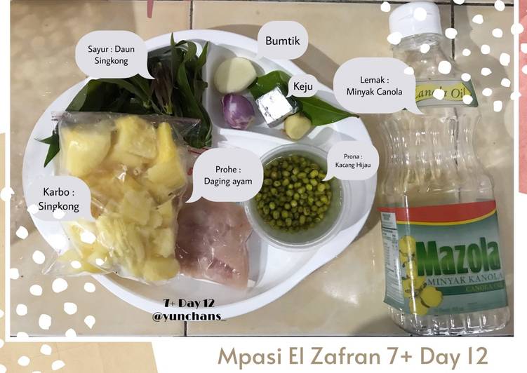 Cara Memasak Mpasi 7+ Day 12 : Bubur Singkong Ayam Untuk Jualan