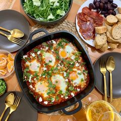 A picture of Shakshuka.
