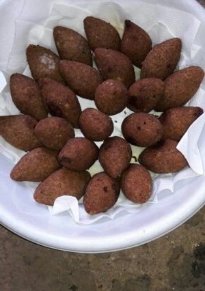 A picture of Boiled Kibbeh.