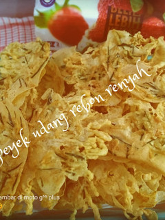 Foto resep Peyek udang rebon renyah