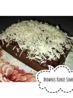 Foto resep Brownis Kukus Simple