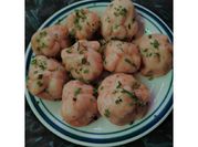 Una foto de dumplings relleno