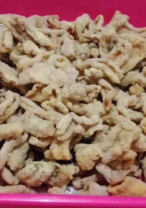 Foto resep Kripik Usus Ayam kriuk anti aLot
