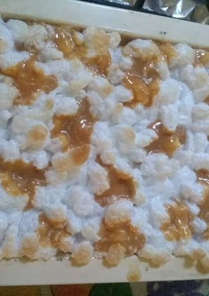 Una foto de Budín de manzana