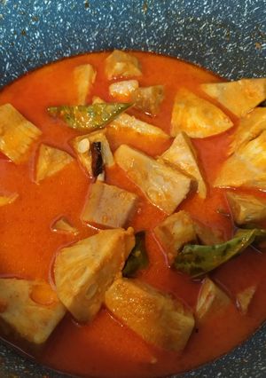 Foto resep Gulai nangka daging dengan fibercreme