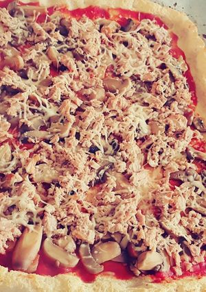 Une photo de Pizza healthy aux choux-fleurs