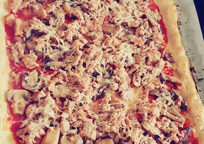 Pizza healthy aux choux-fleurs