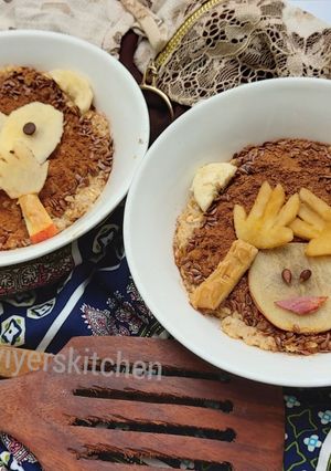 A picture of Oats Cinnamon Porridge.