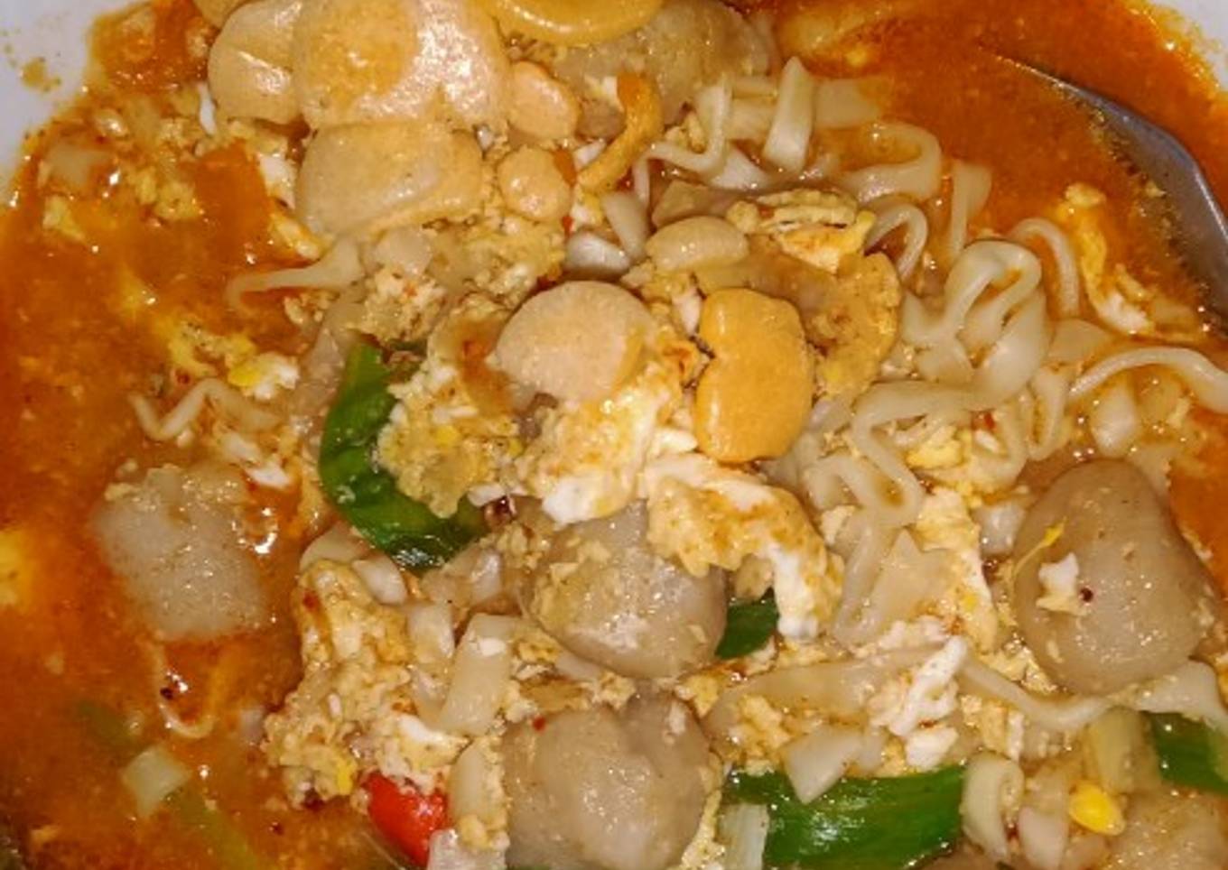 Seblak mie/mie godhok