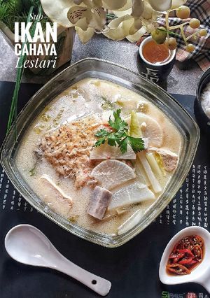 Foto resep SUP IKAN CAHAYA LESTARI LEGEND👩‍🍳♨️