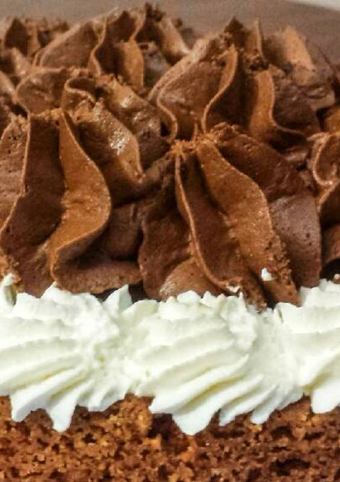Una foto de Torta chocolate y frambuesa
