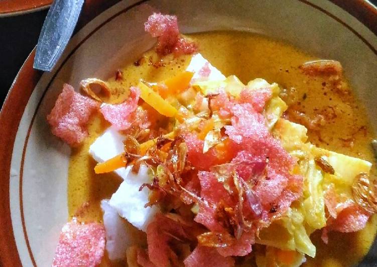 Resep Lontong Sayur/Lontong Gulai Anti Gagal