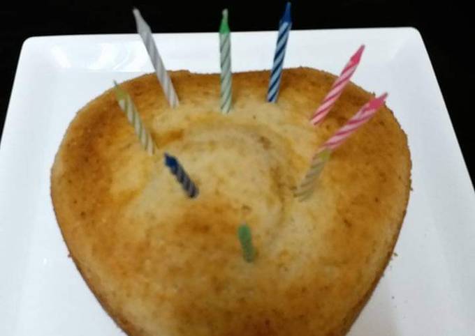 Eggless sponge cake Recipe