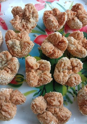 Foto resep Onde onde ketawa renyah tahan lama