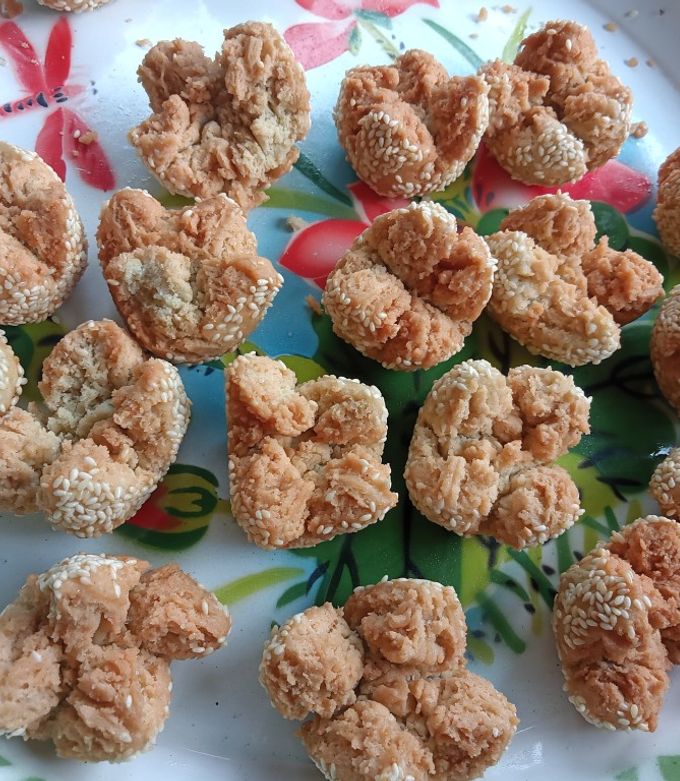 Foto resep Onde onde ketawa renyah tahan lama