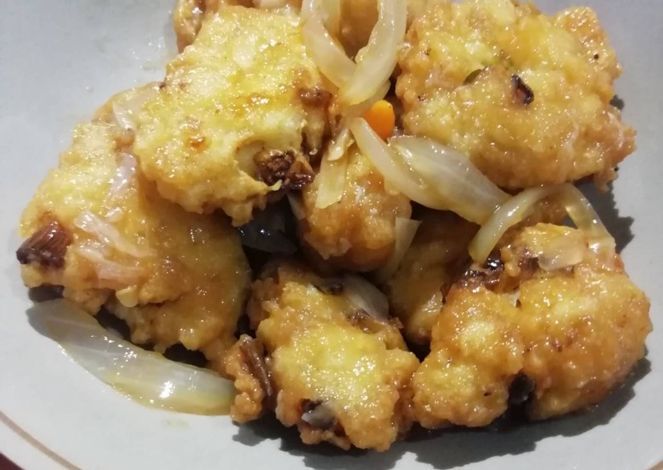 Tahu Crispy Asam Manis