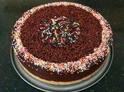 Gambar pie coklat
