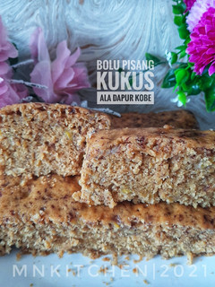 Foto resep Bolu Pisang Kukus Ala Dapur Kobe⭐