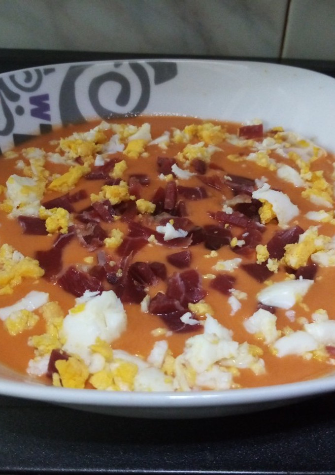 Una foto de Salmorejo