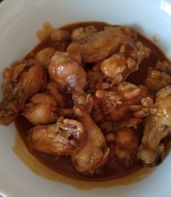 Foto principal de Alitas de pollo en salsa barbacoa Thermomix