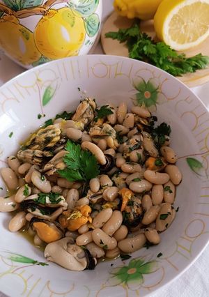 Foto di Cozze e fagioli