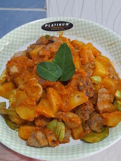 Foto resep Sambal goreng Hati Kentang tanpa Santan