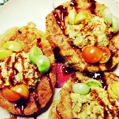 A picture of Loaded Green Tomatoes.