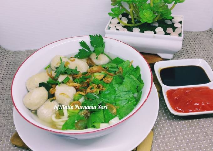 Resep Bakso Tahu Kuah Oleh Hj Tintin Purnama Sari Cookpad