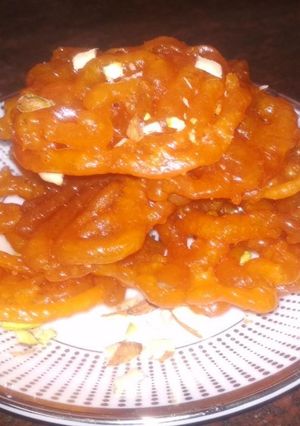 A picture of Instant jalebi.