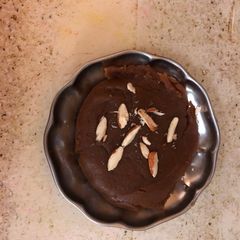 A picture of Wheat bourbon Halwa.