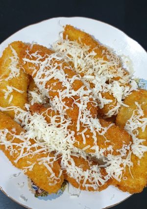 Foto resep Pisang goreng keju crispy