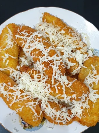Langkah Gampang Membikin Resep Pisang goreng keju crispy yang Menggugah Selera Anti Ribet, Lezat Sekali