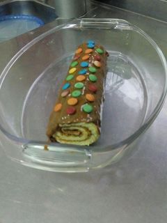 Una foto de Pionono dulce