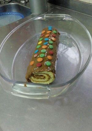 Una foto de Pionono dulce