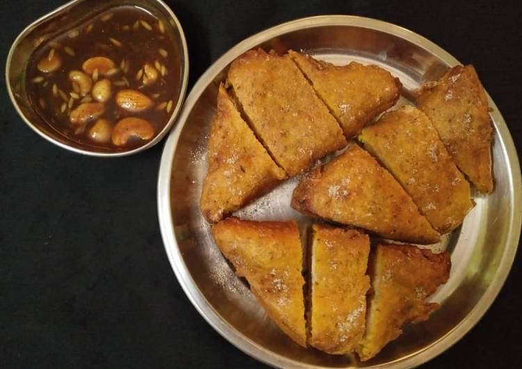 Recipe of Speedy Coriander Mint Bread Pakora Sandwich
