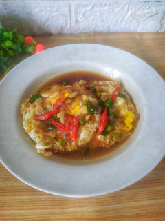 Foto resep Telur Ceplok Saus Tiram
