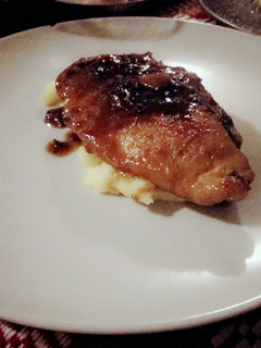Una foto de Pechugas de pollo a la naranja