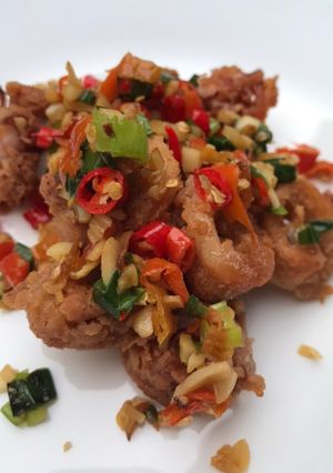 Foto resep Cumi Crispy Cabe Garam