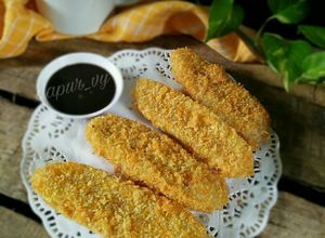 Foto resep PISANG Goreng Pasir (dg santan)