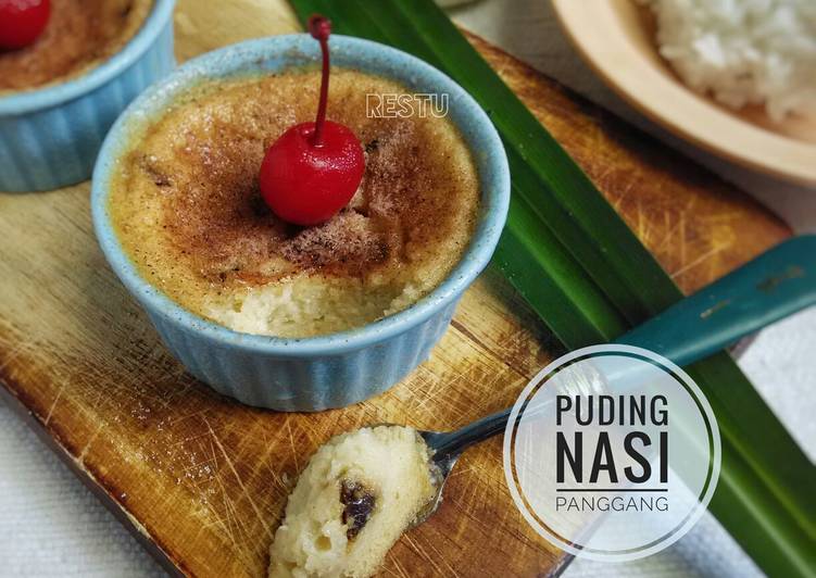 Puding Nasi Panggang