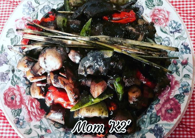 TUMIS CUMI HITAM BUMBU GEPREK MOM 'K2'