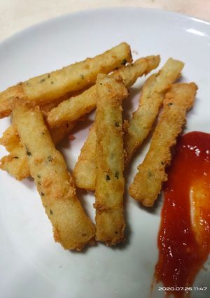 Foto resep Kentang Goreng Keju/Potato Cheese Stick