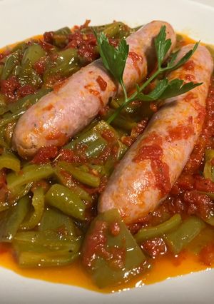 Una foto de Longanizas artesanas con fritada