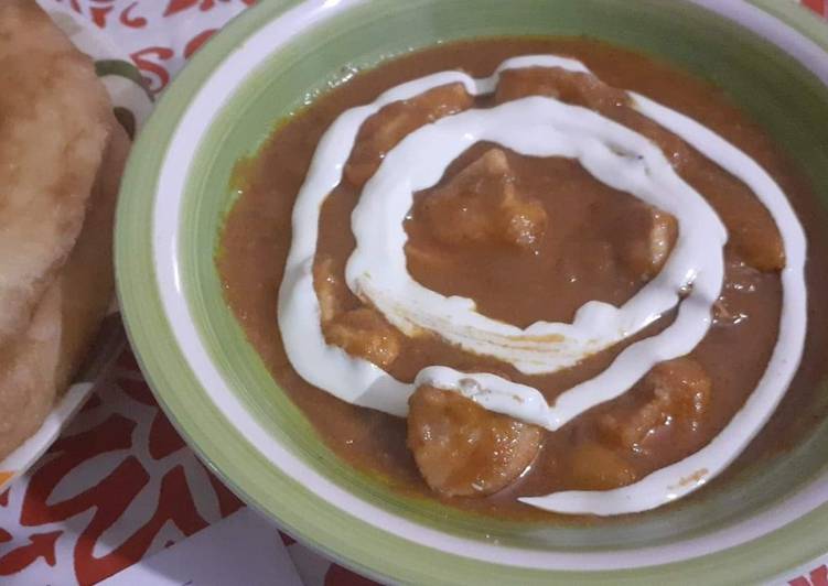 Recipe of Yummy Malai chicken handi