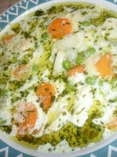 Tárkonyos csirkeragu recept fotója